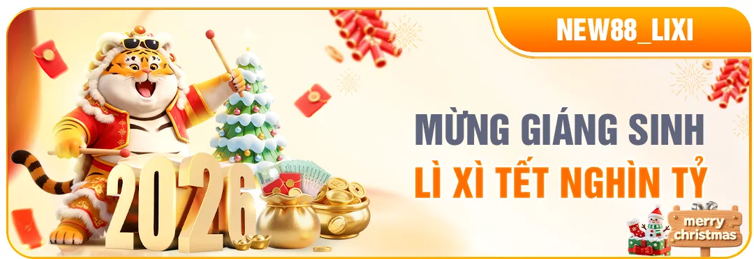 new88 mừng giáng sinh li xì tết nghìn tỷ