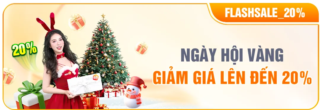 new88 ngày hội giảm giá lên đến 20%